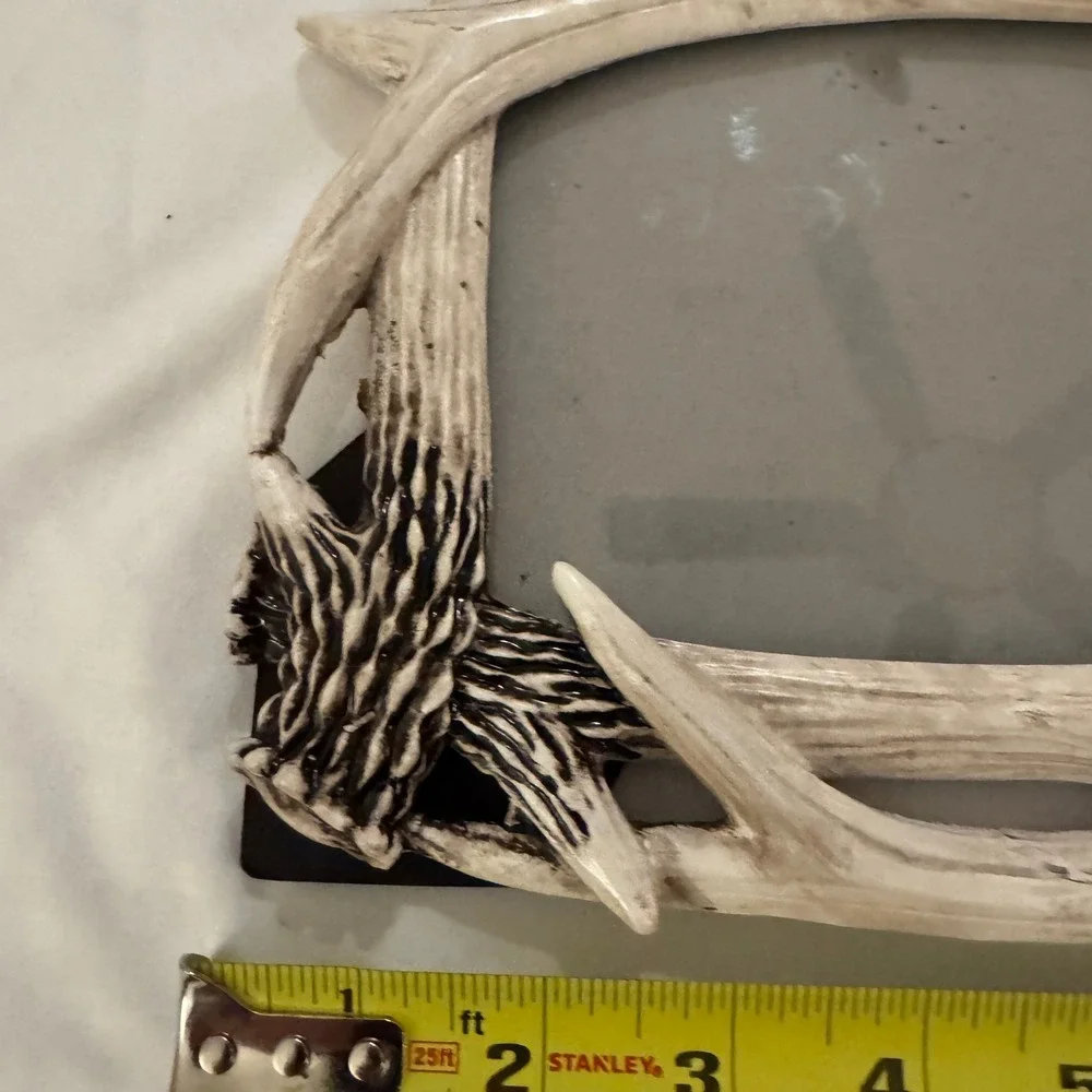Rustic Antler‎ Photo Frame Western Lodge Cabin Decor 4x6 Picture